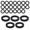 Rubber O-Rings & Gaskets for Metal Hoses (5-Pack) Rubber Washer