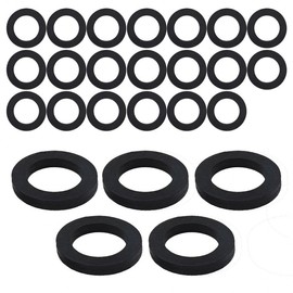 Rubber O-Rings & Gaskets for Metal Hoses (5-Pack) Rubber Washer