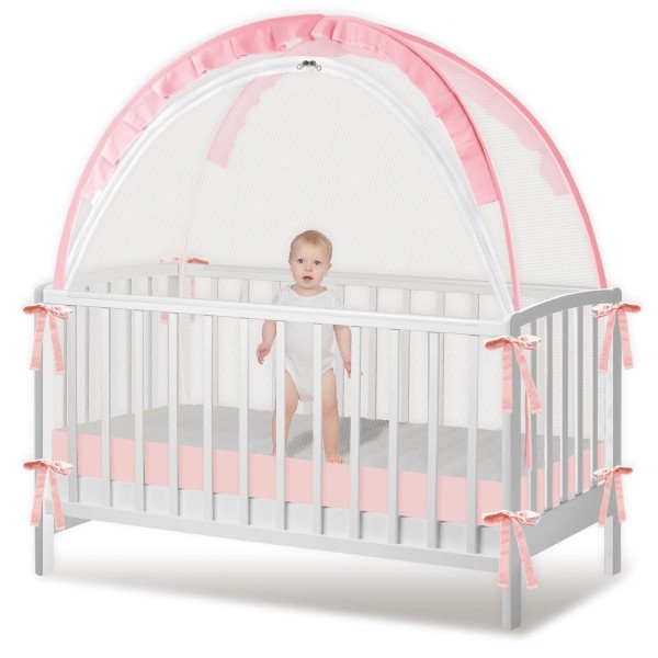 Zkaitoy Crib Tent - Crib Net to Keep Baby in