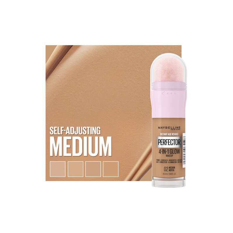 Maybelline Instant Perfector 4-In-1 Glow Foundation Medium