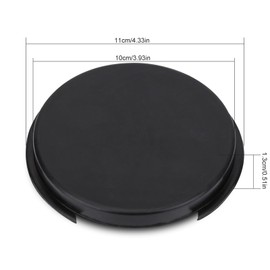 Haosie Guitar Soundhole Cover, Rubber Sound Hole Cover, Acoustic Guitar Accessories, Black Hole Cover for 41in Acoustic Classic Guitar