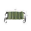 sourcing map Roll Up Tool Bag 18.5" x 11" Canvas