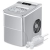 AGLUCKY Ice Makers Countertop with Self-Cleaning, 26lbs/24hrs, 9 Cubes Ready