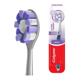 Cepillo Dental Colgate Encías Therapy Charcoal Cerdas Suaves 1 Pieza