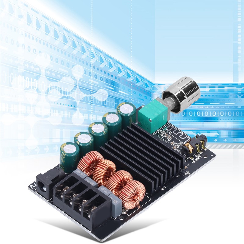 Bluetooth 5.0 Power Amplifier Board Wireless High Power Stereo Digital