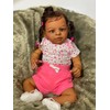 Angelbaby 22inch Newborn Reborn Baby Doll Black Girl Look Real