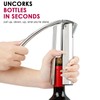 KAYCROWN Wine Opener, Stainless Steel Vertical Lever Corkscrew with Foil