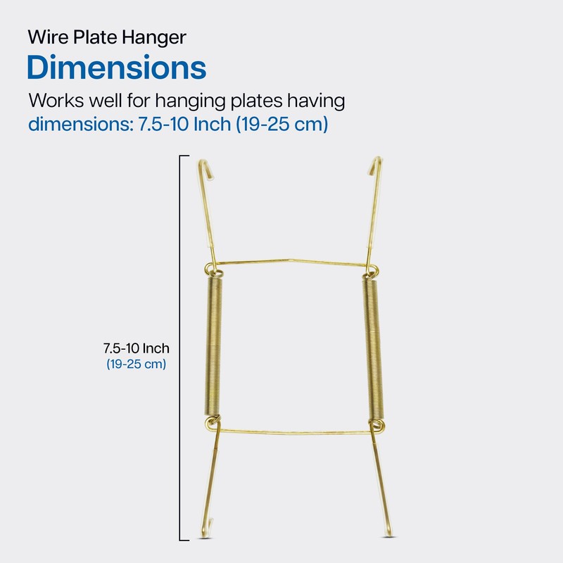 Invisible Plate Hangers for Wall | Decorative Dish Display Holders