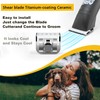 18 Teeth Ceramic Blade Compatible with Oster Fast Feed Clippers