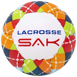 Lacrosse Sak Soft Practice Lacrosse Balls - Same Weight & Size as a Regulation Lacrosse Balls, Great for Indoor & Outdoor Practices, Less Bounce & Minimal Rebounds - Argyle, 3 Pack