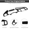 CheroCar Center Console Dashboard Trim Cover Interior Accessories for 2011-2014