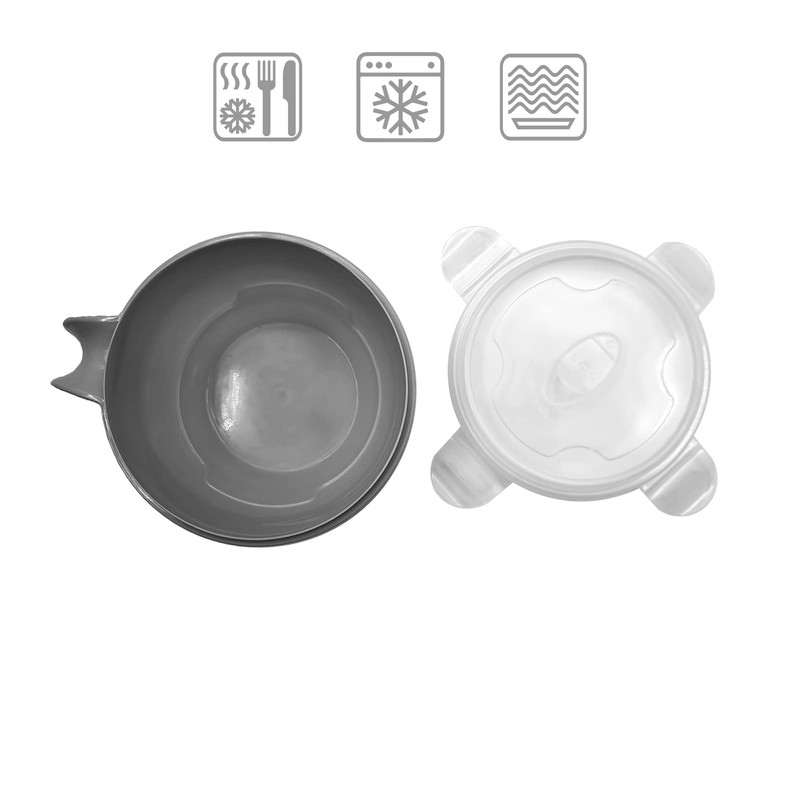 schone Microwaveable Food Bowl with Lid and Handle – 940ml
