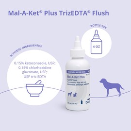 Mal-A-Ket Plus TrizEDTA Flush for Cats and Dogs, 4 oz