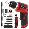 DuroFort Cordless Electric Screwdriver Set, 8V 10Nm Rechargeable Power Electric