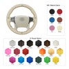 MEWANT Steering Wheel Cover for Toyota Sienna 2011-2014 Hand-Stitched Steering