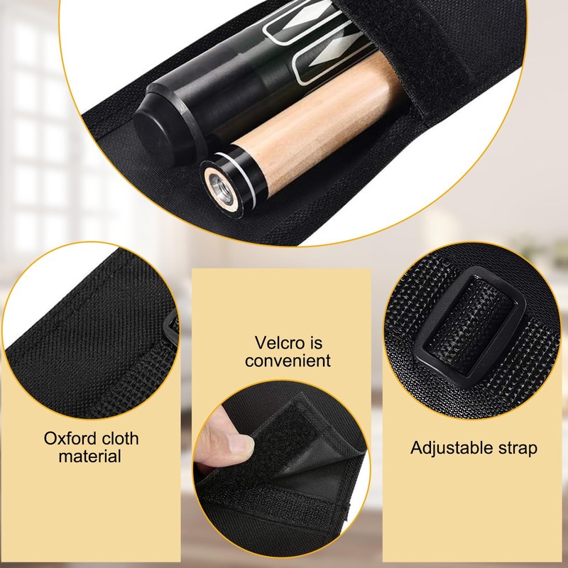 EUYKQNOI 1 Pack Pool Cue Bag, Pool Cue Bag, Portable