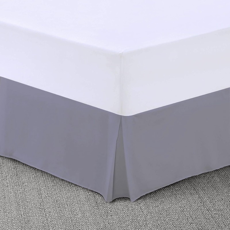 Dazzle Collection® Plain Dyed Poly Cotton Pleated Platform Base Valance
