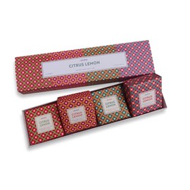 Ach Brito Ach. Brito Citrus Lemon Gift Box with 4 Fine Soaps of 100 g / 400 g