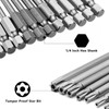 BGSIME 11Pcs Extra Long Torx Bit Set, 200mm Magnetic Torx