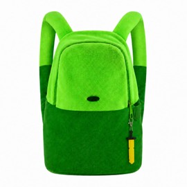 LARDEMOTO Green Anime Cosplay Backpack Medium Unisex Costume Accessories Bag Fantasy Explorer Dress-Up Accessory for Halloween Christmas Everday Use