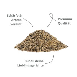 Boomers Gourmet - Garlic Pepper Spice Mix - Spice Jar 11.5 cm - 130 g