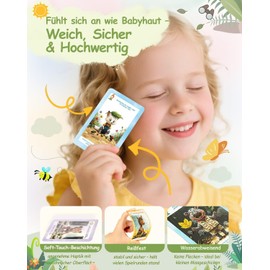 Entdeckerkarten Outdoor für Kinder ab 5 Jahren – 55 Spielkarten + Stickerbogen & Drehscheibe – Mit Spaß und Sinn entdecken – inspiriert von Montessori & Waldpädagogik