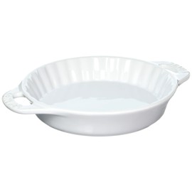STAUB Ceramics Bakeware-Pie-Pans Dish, 9-inch, Cherry