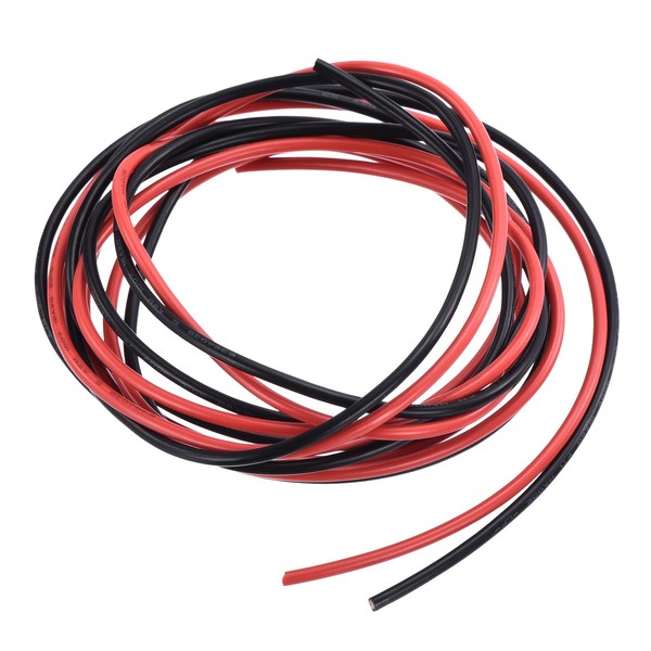 sourcing map 16 Gauge PVC Hookup Wire 1.5m/5ft 16AWG Flexible