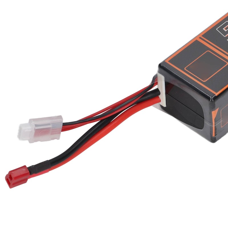 11.1V 5000mAh 100C 3S LiPo Battery with T Shaped Red