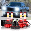 CHUSYYRAY For 2007-2013 GMC Sierra 1500 6x 6000K LED Headlights