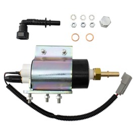 TRQ Externally Mounted Horizontal Electric Fuel Pump Compatible with 1999-2002 Dodge Ram 2500 1998-2002 Ram 3500