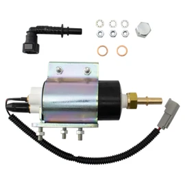 TRQ Externally Mounted Horizontal Electric Fuel Pump Compatible with 1999-2002 Dodge Ram 2500 1998-2002 Ram 3500