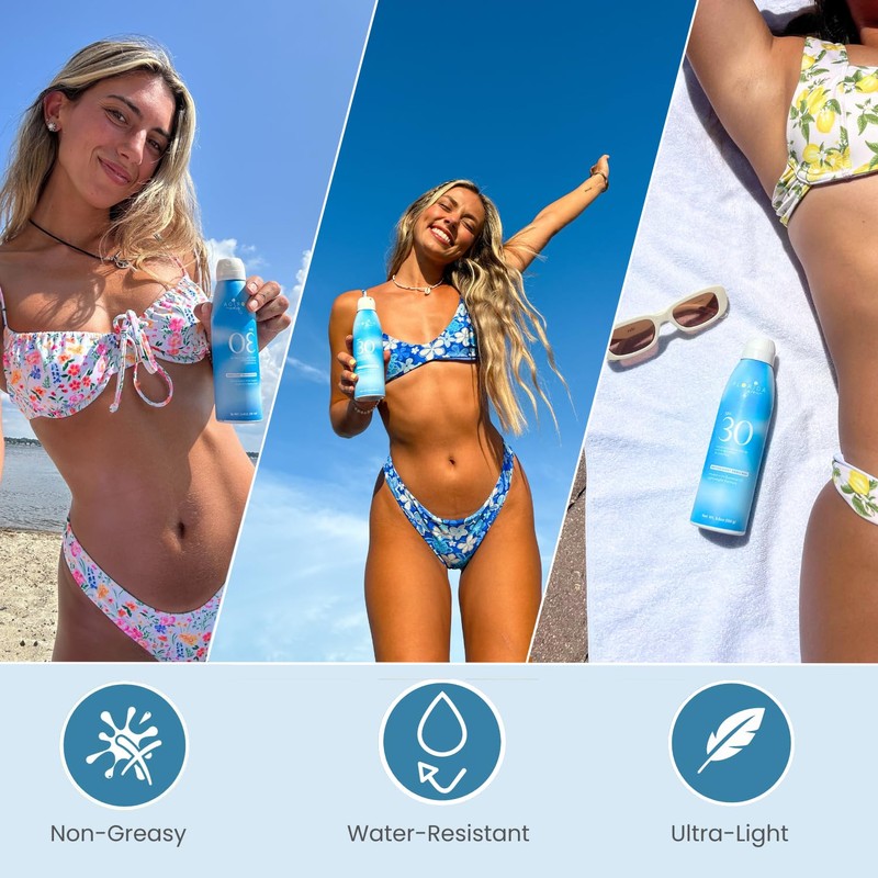 Florida Glow SPF 50 Sunscreen Spray - Hawaii 104 Reef