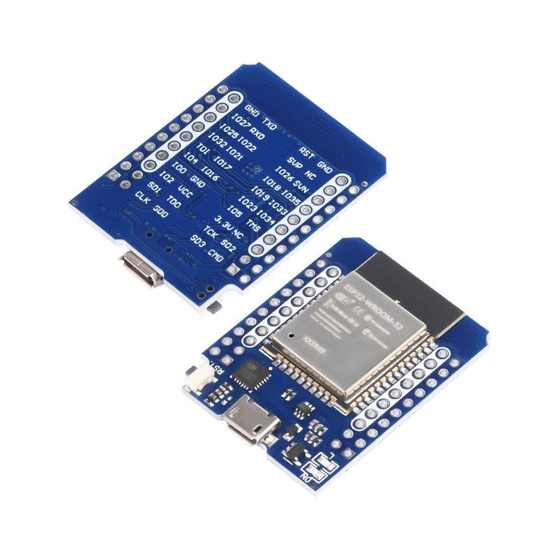Pack of 3 ESP32 Mini ESP32 NodeMCU WiFi Bluetooth Module