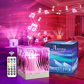 Children's Starry Sky Projector, 18 Light Modes, Northern Light Projector, Galaxy Projector, 15 White Noise Night Light, Starry Sky Projector, Bluetooth Ocean Lamp, Aurora Light, Skylight Projector