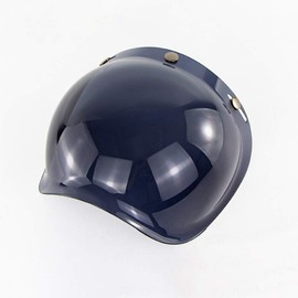 SPYMINNPOO Bubble Shield Helmet, Open Face Helmet, Bubble Visor Motorcycle Helmets Accessories (Brown)