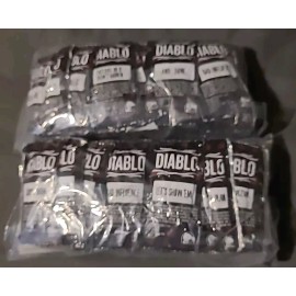 Taco Bell DIABLO Spicy  Hot Sauce (LOT OF 100 PACKETS TOTAL) New & Fresh