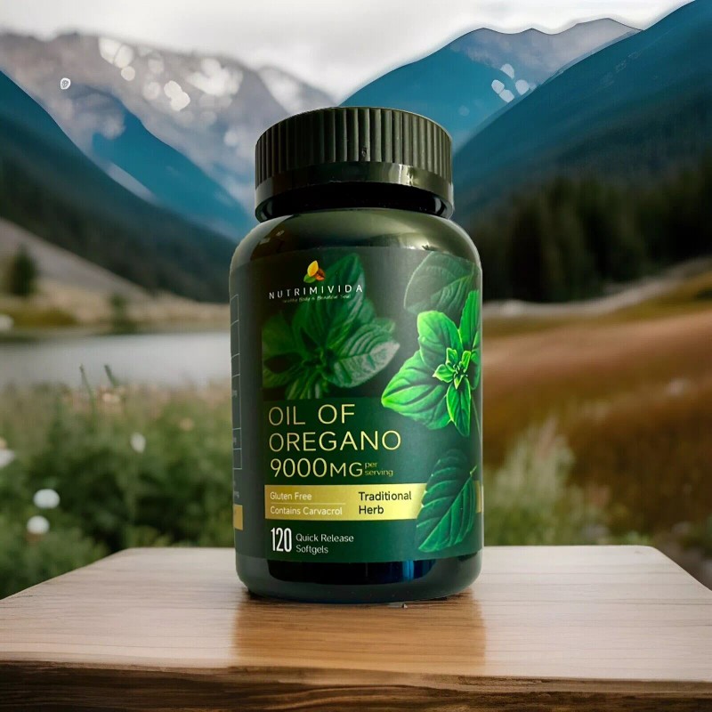 Nutrimivida Aceite De Oregano Softgels 9000mg Immune Support, El Mas