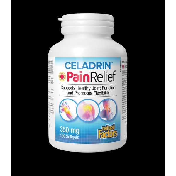 Natural Factors Celadrin PainRelief 350 mg 120 Softgels