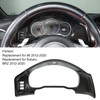 Car Central Control Dashboard Cover Carbon Fiber Style Replacement for