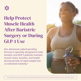BariMelts HMB Muscle Shield for GLP-1 Users and Bariatric Patients - HMB Supplements with Vitamin D3 & Ubiquisome® Phytosome™ Supports Muscle Recovery - 90 Smooth-Coated Caplets