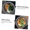 MAGICLULU Ceramic Storage Bowl Multi Functional Tableware for Pasta Soup