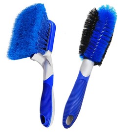 Car Wheel Cleaning Brush, Alloy Wheel Brush for Cleaning Car Wheels Car Brush for Washing the Car and Motorcycle Cleaning -for Your Car, Motorcycle or Bicycle Tire Brush Washing Tool
