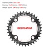Mountain Bike Right Left Crank Arms Single Crank Ring Bottom
