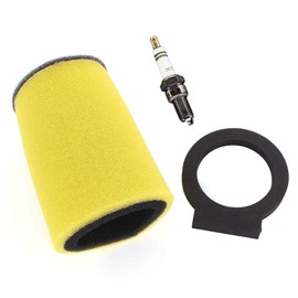 USPEEDA Air Filter Spark Plug For Yamaha Timberwolf 250 Big Bear 350 Moto-4 250 350 Kodiak 400 # 1YW-14451-00-00