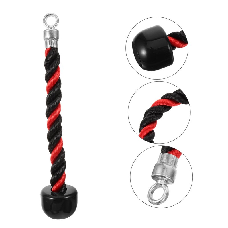 Kisangel Single Tricep Rope Single End Cable Attachment Fitness Pull
