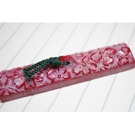 Paperweight/Paperweight Sakura Mini Red [Traditional Crafts Nambu Ironware]