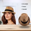 Panama Hat Unisex Summer Hat Beach Hat for Men Women