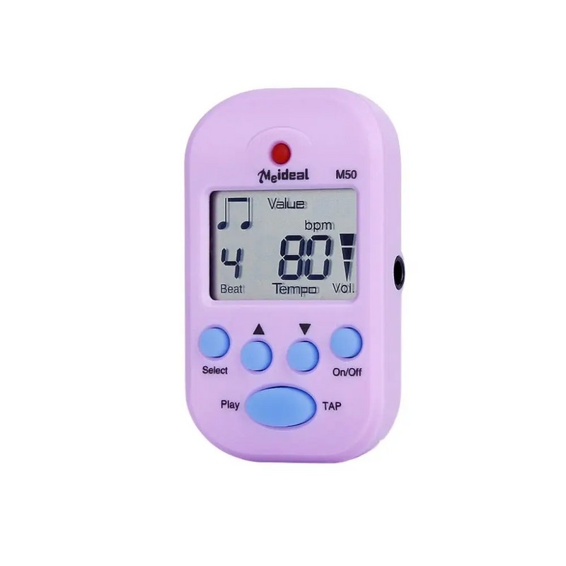 Mini Digital Metronome for Music Practice – Clip-On LCD Tempo