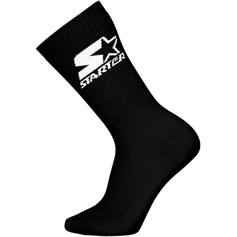 STARTER 6 pack crew socks, Grey-White-Black, 39 - 42
